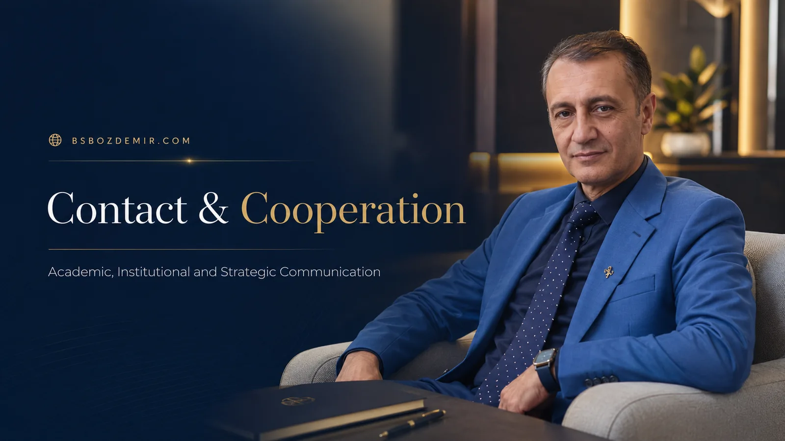 Prof. Dr. Bilal Semih Bozdemir — contact cooperation