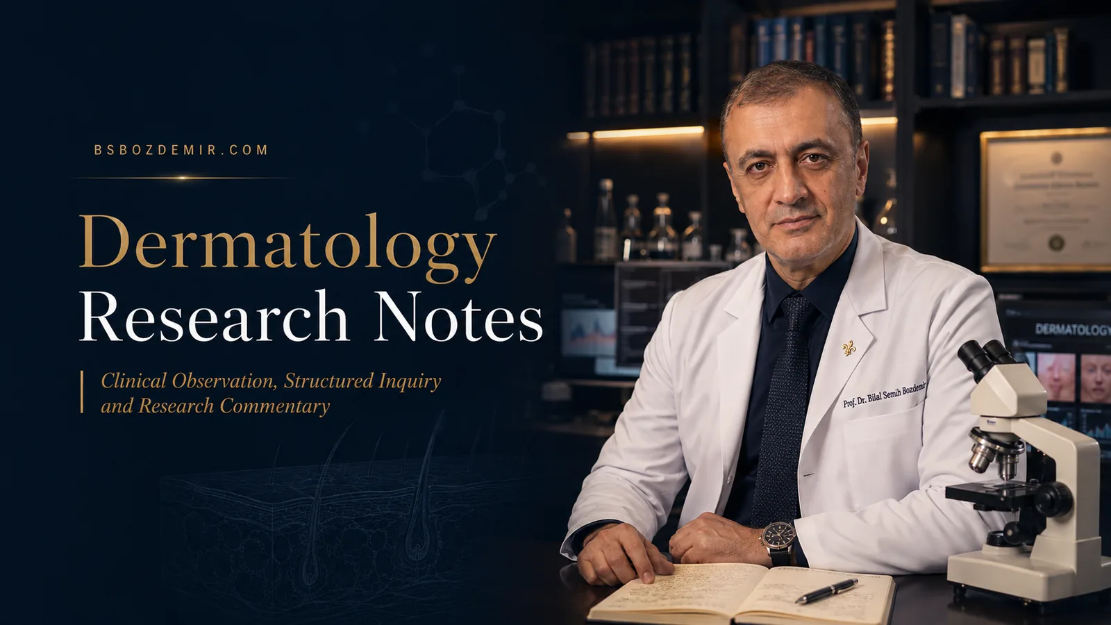 Prof. Dr. Bilal Semih Bozdemir — dermatology notes